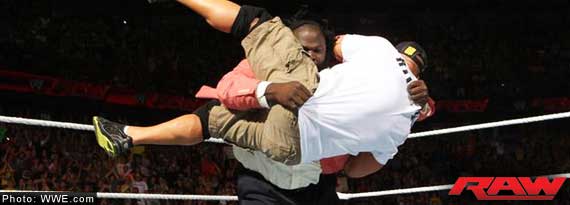 wwe raw results