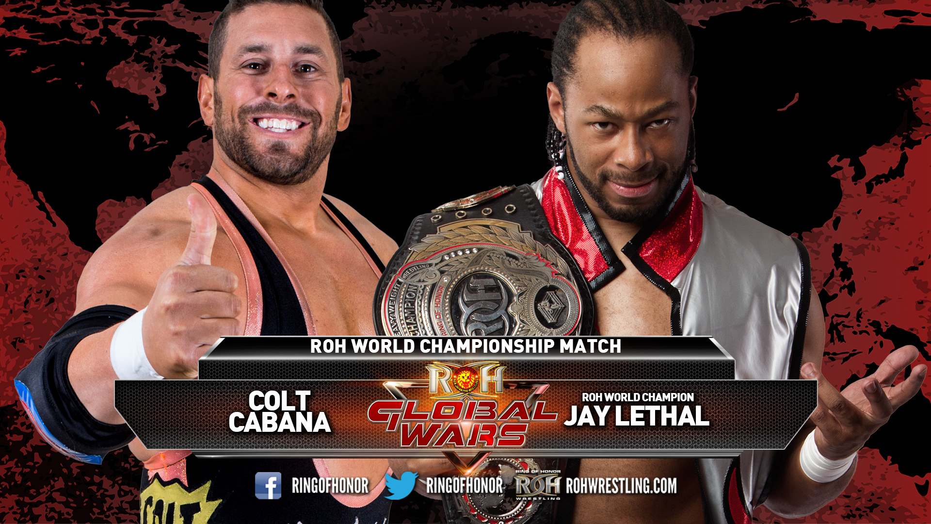 Jay Lethal vs. Colt Cabana for ROH World Title announced as main event