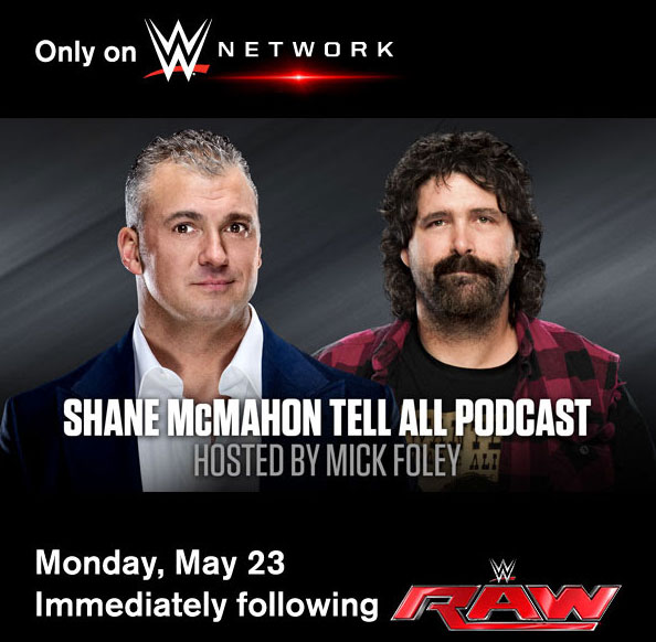 Shane McMahon Tell All Podcast