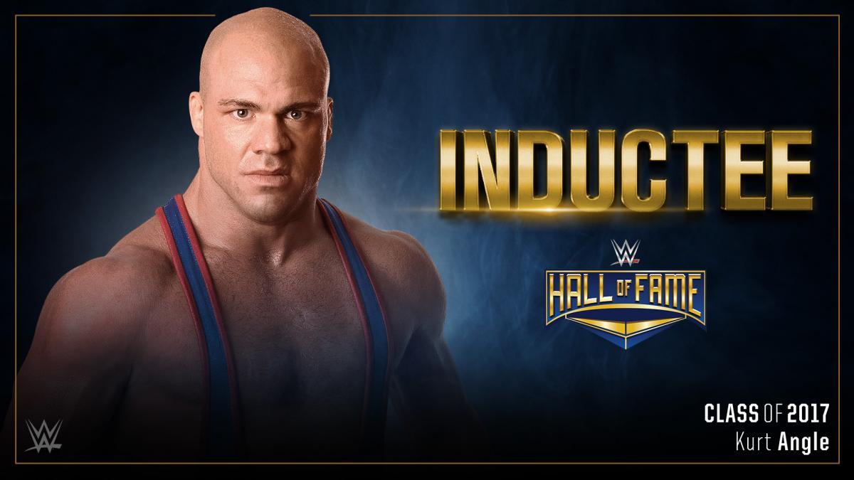 Kurt Angle to be inducted into the Class of 2017 WWE Hall of Fame