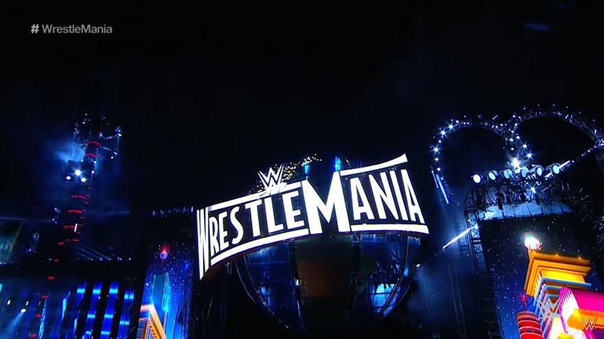 WrestleMania 33 stage