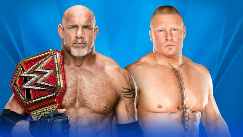 Goldberg vs Brock Lesnar Results