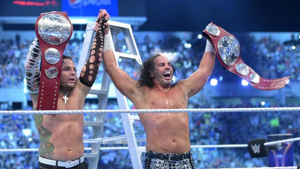 Hardy Boyz return and win the WWE RAW Tag Team titles in 11 minutes