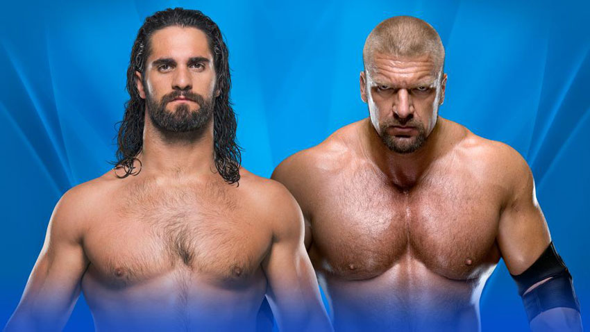 Triple H vs Seth Rollins Results