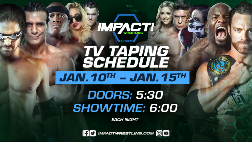 Impact Wrestling TV tapings