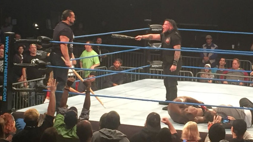 Impact TV taping results