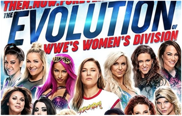 WWE Womens evolution dvd