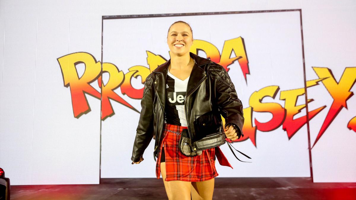 Ronda Rousey at a recent WWE Live Event