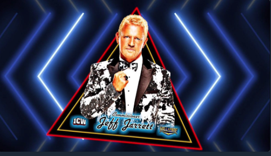 Jeff Jarrett appearing for ICW in Glasgow, Scotland.