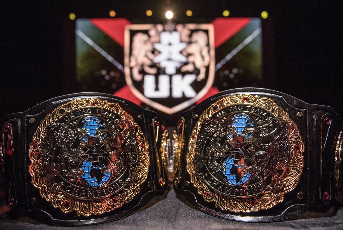 The brand new NXT UK Tag Team Titles
