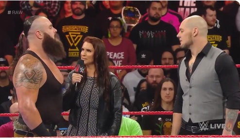 Braun Strowman vs Baron Corbin WWE TLC PPV.