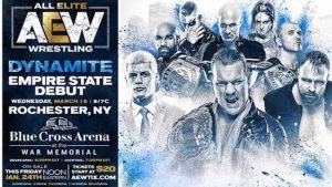 AEW Dynamite coming to Rochester, NY March 18