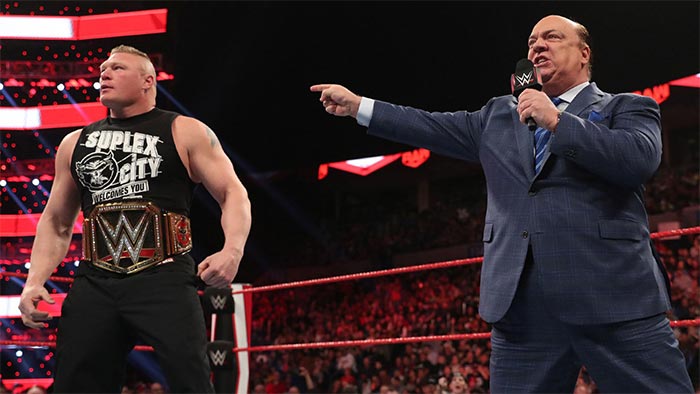 Brock Lesnar in the Royal Rumble