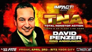 Former TNA Wrestling Ring Announcer for There's No Place Like Home