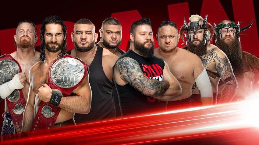 Eight-man tag team match set for Raw
