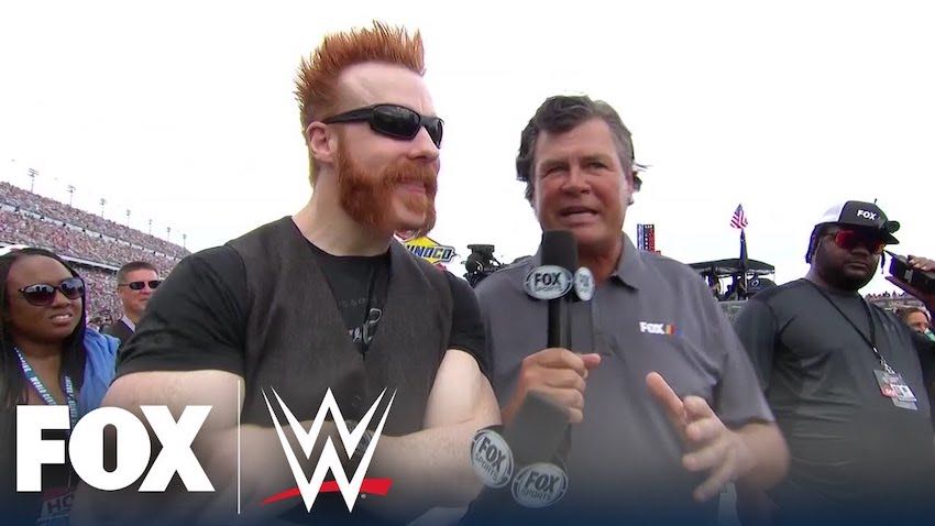 Sheamus serves as honorary pace car driver for 62nd Daytona 500