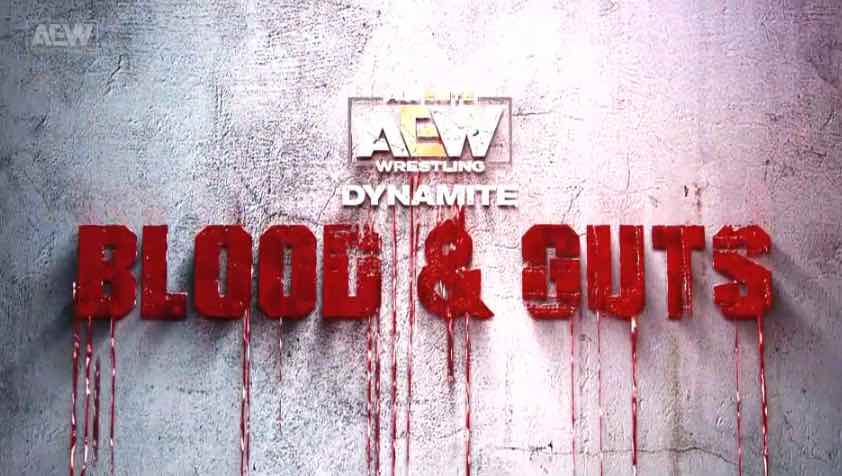 AEW Dynamite: Blood and Guts match for Newark, NJ show on March 25