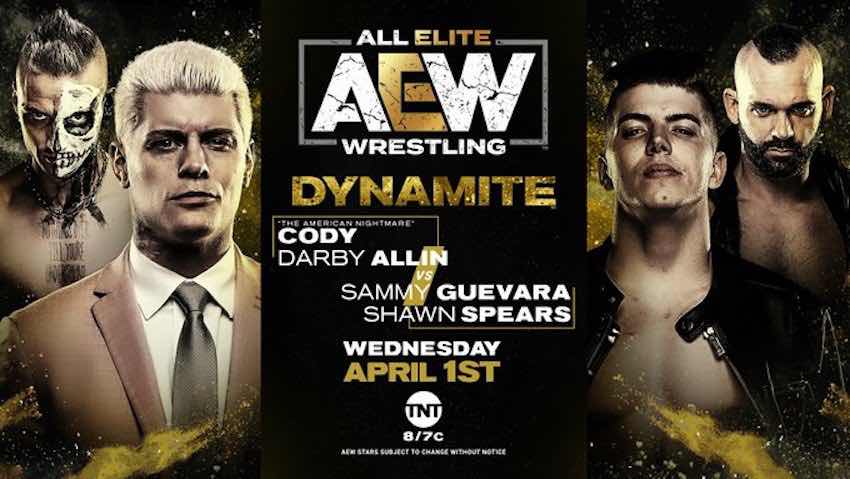 AEW announces tag match for Dynamite; AEW applies for new trademarks