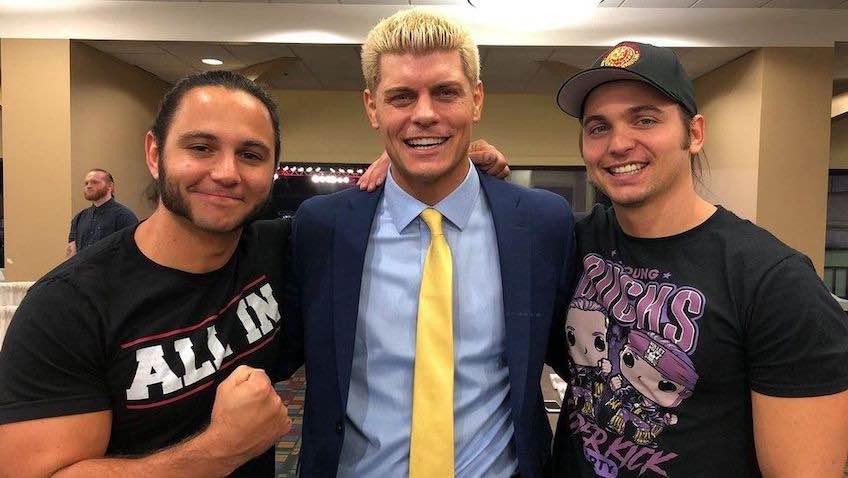 Cody Rhodes and The Young Bucks have set up a texting community