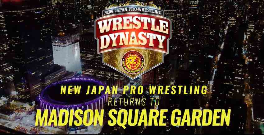 NJPW releases new promo video for Wrestle Dynasty
