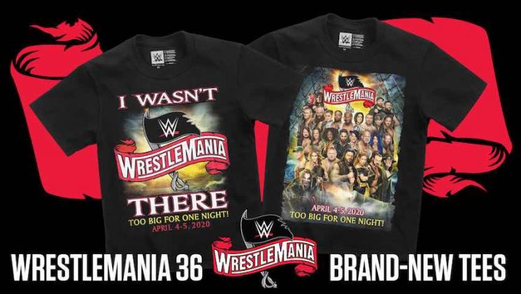 WWE releases new T-Shirts to capitalize on WrestleMania 36 not taking place in Tampa - WWE News 