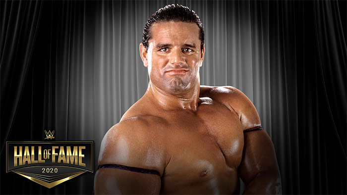 Davey Boy Smith going into the Hall of Fame