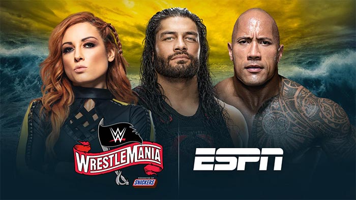 WrestleMania and ESPN
