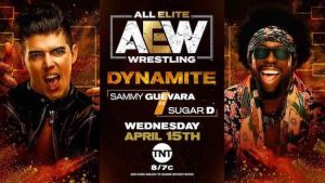 AEW announces Sammy Guevara vs. Sugar D for Dynamite on TNT
