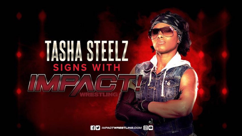 IMPACT Wrestling announces the signing of Tasha Steelz