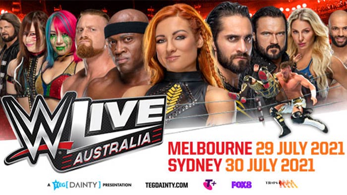 WWE Live in Australia rescheduled