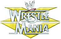 Logo WrestleMania 15 "largeur =" 195 "hauteur =" 125