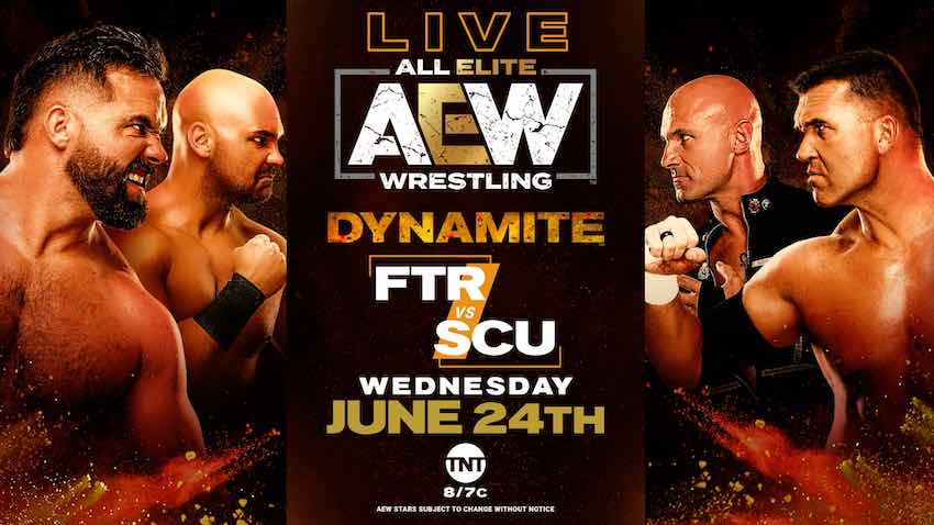 Change made to tonight’s tag team match on Dynamite due to COVID-19