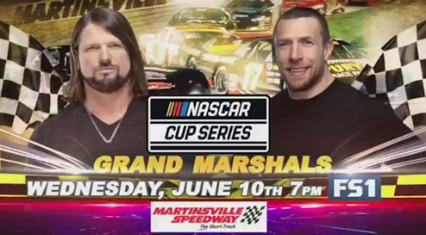 AJ Styles and Daniel Bryan to serve as Grand Marshalls for NASCAR Cup Series