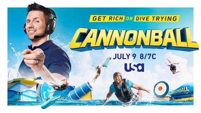 “CANNONBALL” with host The Miz premiering on the USA Network Thursday, July 9