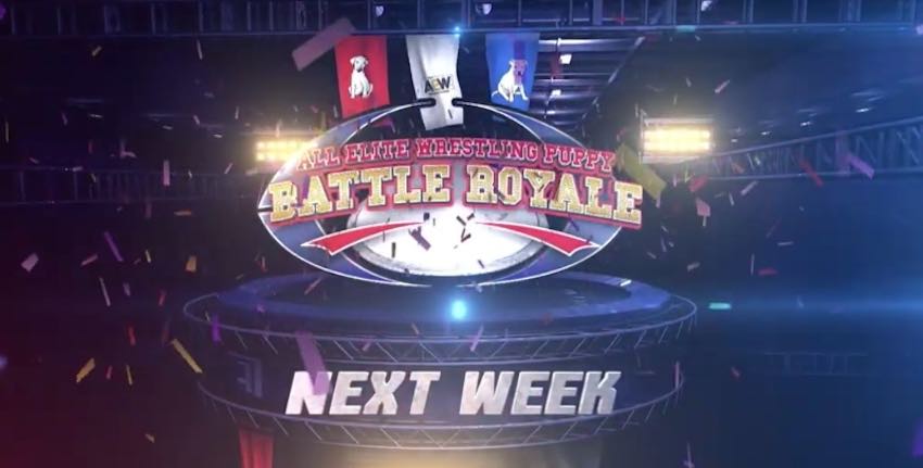 Puppy Battle Royale set for AEW Fyter Fest Night Two next week on TNT