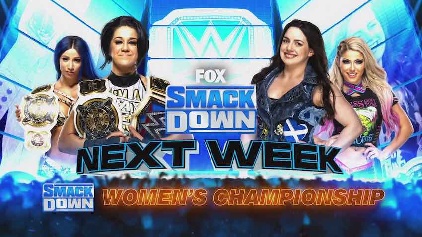 Women’s Championship match set for next week’s WWE SmackDown