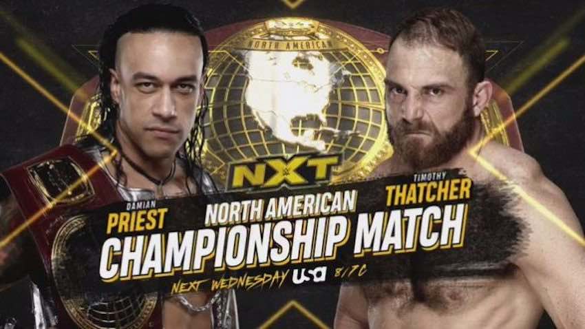 Two Championship Matches announced for next week's NXT