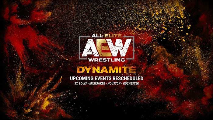 AEW Dynamite rescheduled
