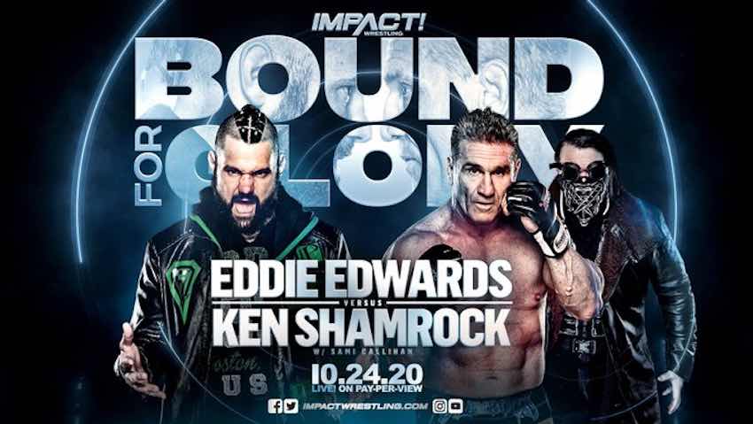 Eddie Edwards vs. Ken Shamrock with Sami Callihan added to Bound For Glory