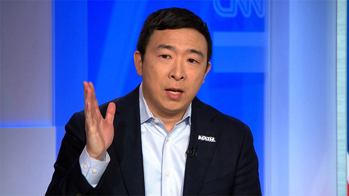 Andrew Yang sounds off on WWE