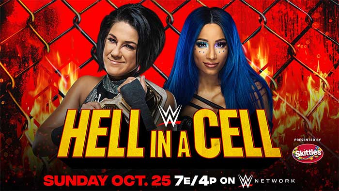 Bayley vs. Banks in Hell in a Cell