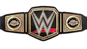WWE sends title to Lakers
