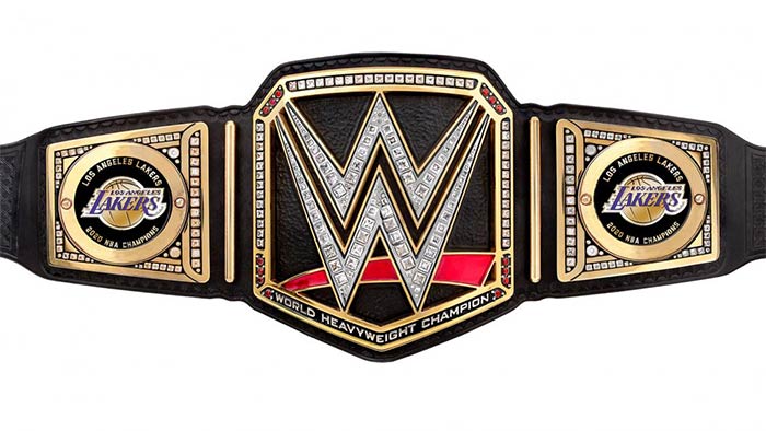 WWE sends title to Lakers