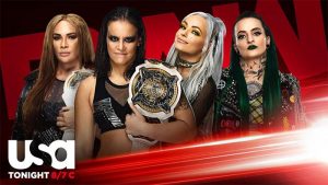 Women's Tag Titles being defended on Raw