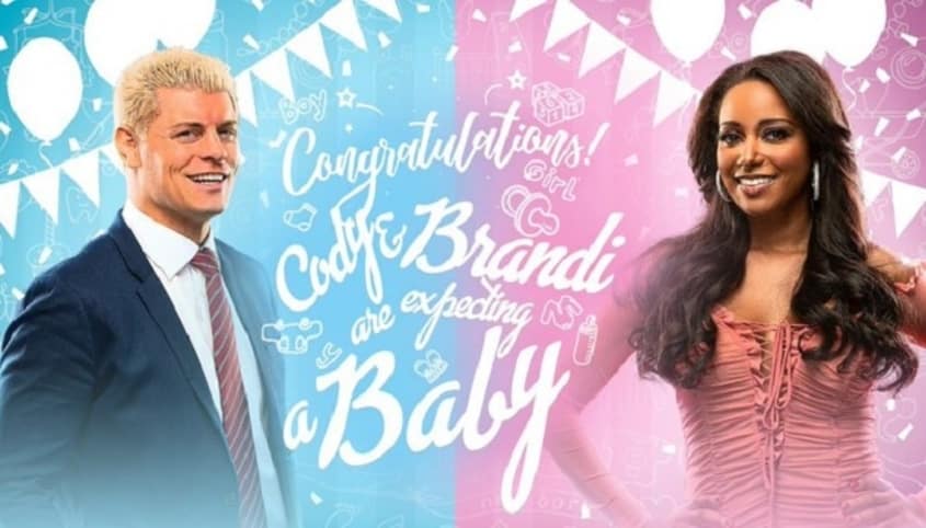 Cody and Brandi Rhodes expecting their first child