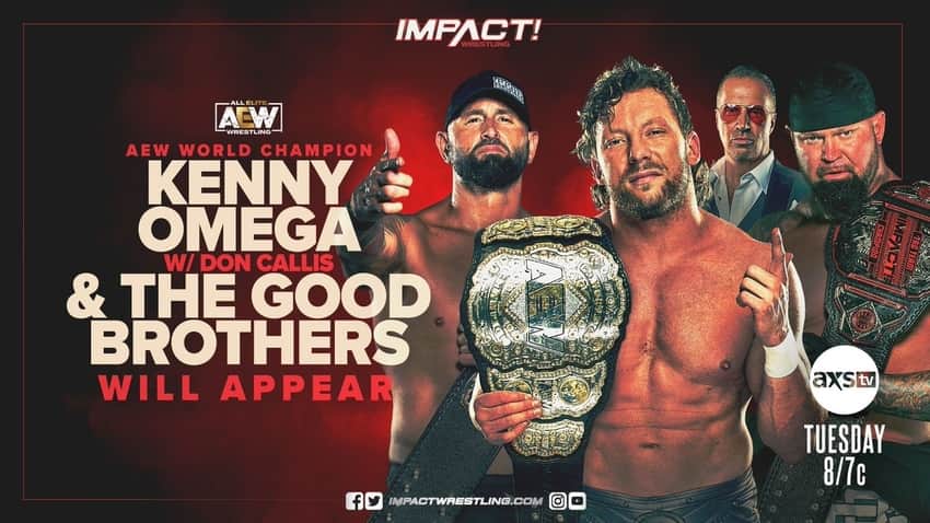 Kenny Omega returns to IMPACT next Tuesday