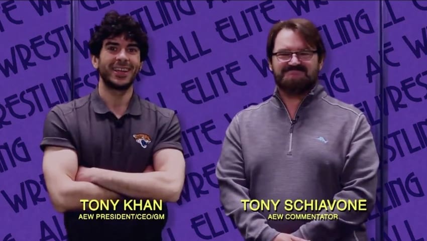 Tony Khan and Tony Schiavone appear on IMPACT