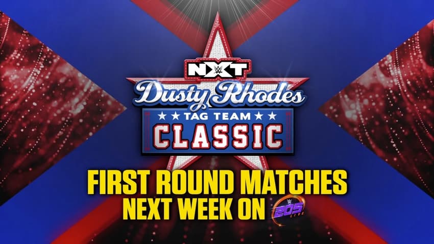 First round matches of Dusty Classic on 205 Live