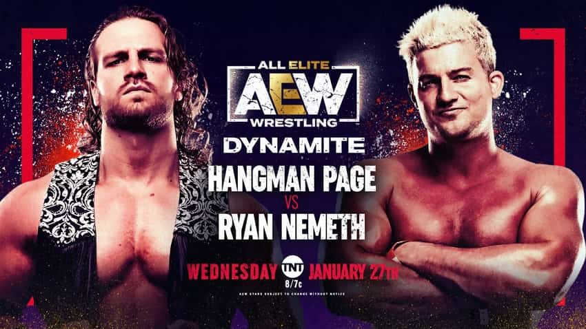 Ryan Nemeth announced for next week's AEW Dynamite