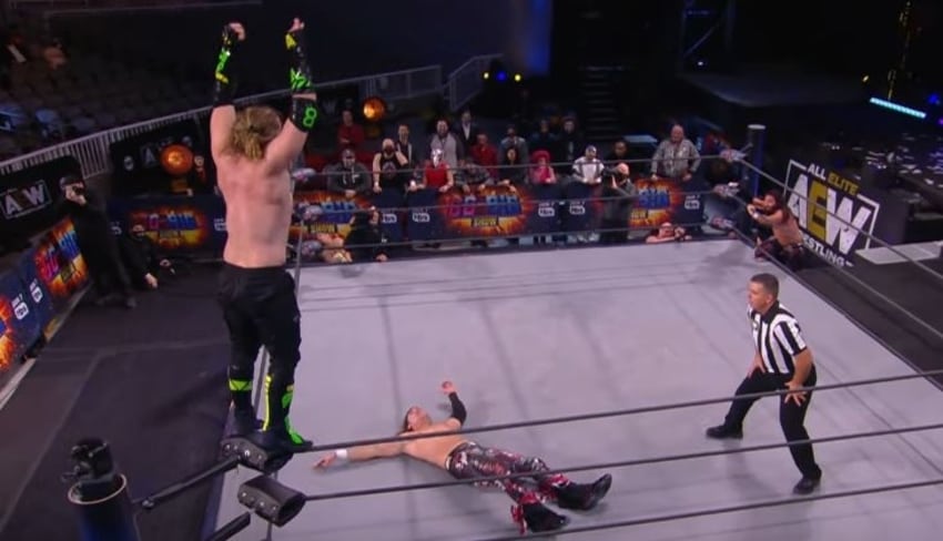 Nick Jackson suffers leg contusion during tag match on Dynamite